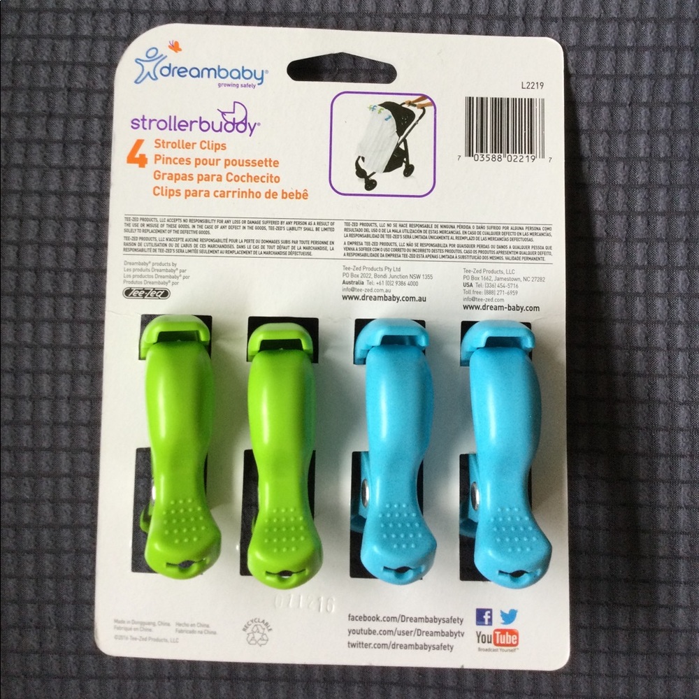 Stroller clips - Picture 2 of 3